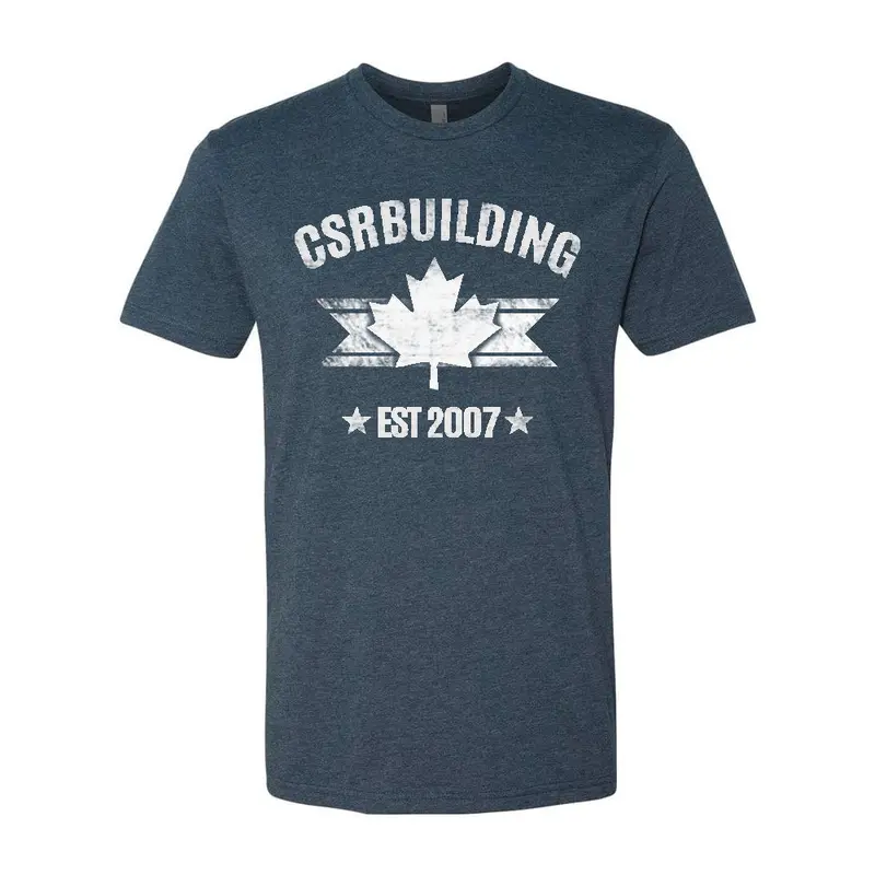 Csr Vintage Navy Graphic T-Shirt For Men 1