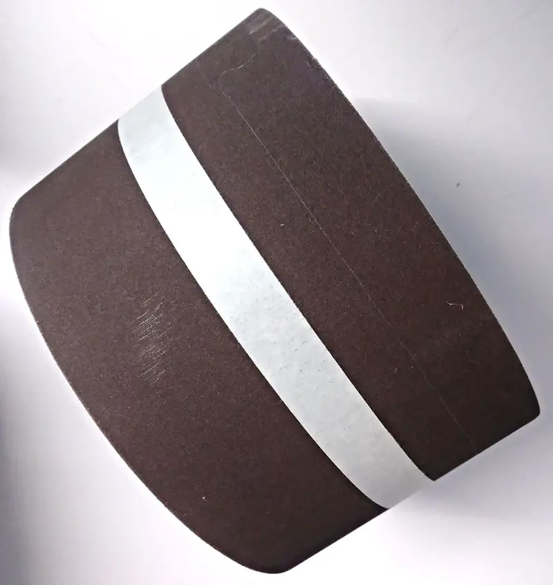Dewalt Danr123201 4-Inch X 50-Yard Roll Of 320-Grit Aluminum Oxide Sandpaper For Finishing Metal & Stainless Surfaces 1