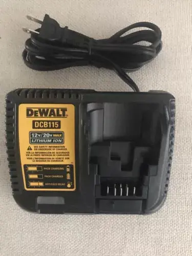 Dewalt Dcb115 Rapid Charger For 12V And 20V Max Batteries – Fast, Multi-Voltage Charging 1