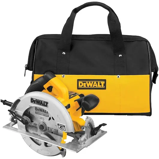 Dewalt Dwe575Sb 7-1/4" Lightweight Worm Drive Circular Saw 1