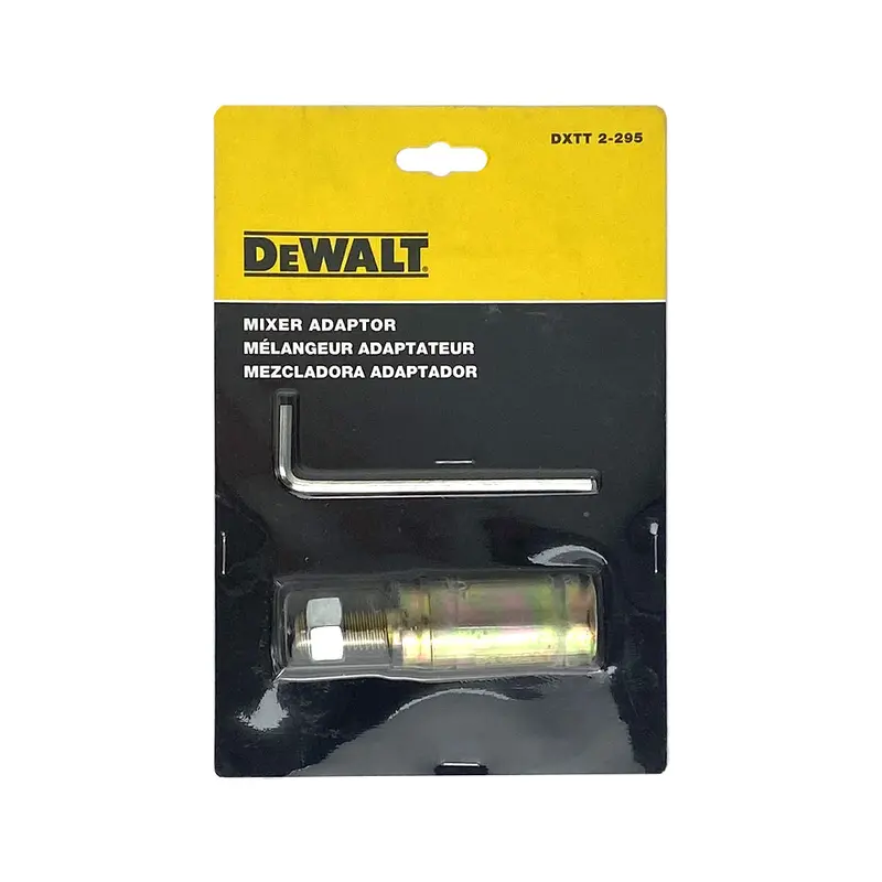 Dewalt Pro Mixer Adapter With Integrated Hex Key 1