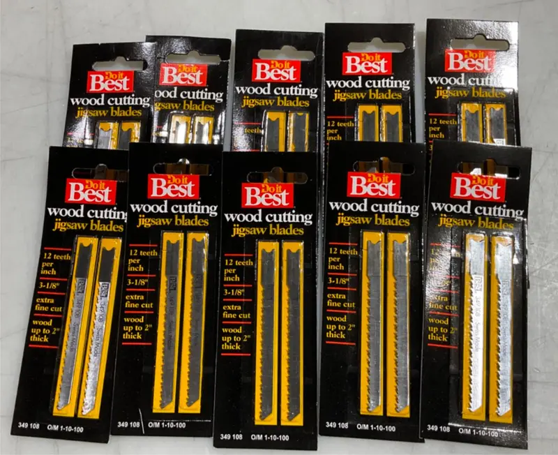 Do It Best Wood-Cutting Jigsaw Blades — 12 Tpi, 20-Blade Value Pack (10 × 2-Pk) 1