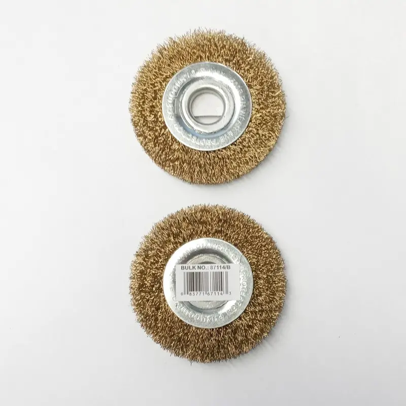 Easypower 87114 3-Inch Fine Wire Wheel Brush — 1/2-Inch Arbor (2-Pack) 1