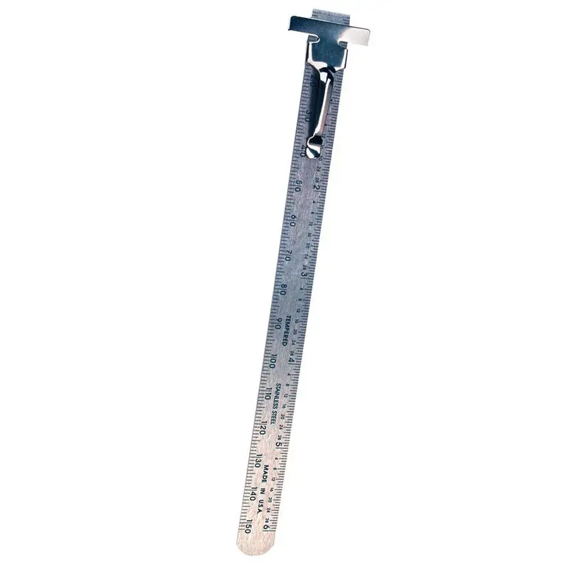 Empire 2730 Stainless Steel 6-Pocket Folding Rule – Corrosion-Resistant 1