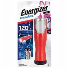 Energizer Wresa41E Red Weatheready Flashlight: All-In-One Led With Weather-Resistant Design 1