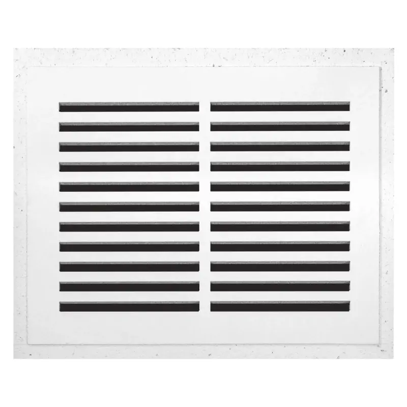 Envisivent Non-Removable Flush-Mount Wall Air Return Vent – Mud-In Installation 2