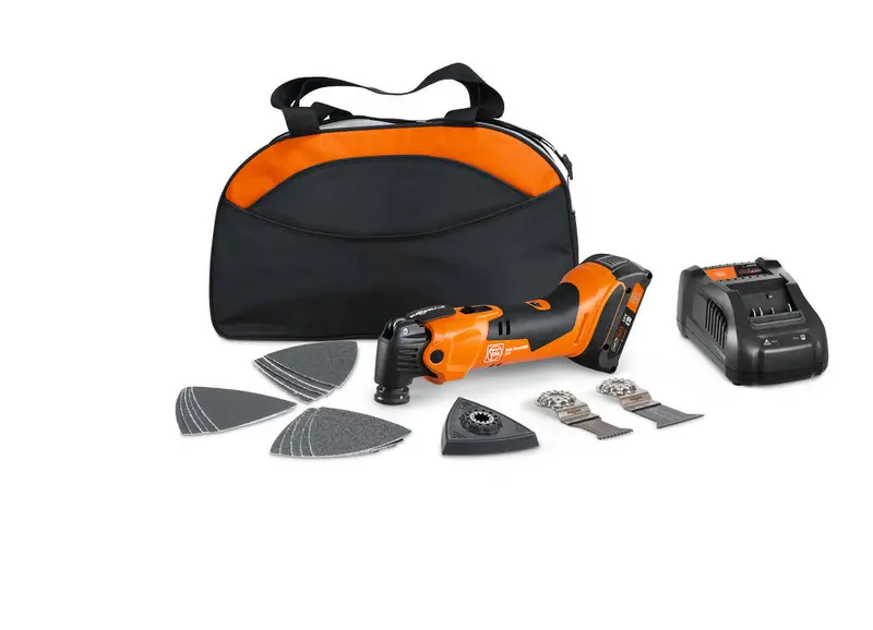 Fein Amm 500 Cordless Multimaster Oscillating Tool With 2.0 Ah Battery 1