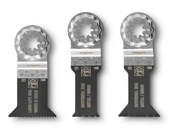 Fein Starlock E-Cut Combo Blade Set: Wood & Metal (35222952140) 1