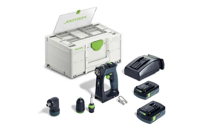 Festool Cxs 18 Hpc 4.0 I-Set Cordless Drill – Compact Brushless Design 1