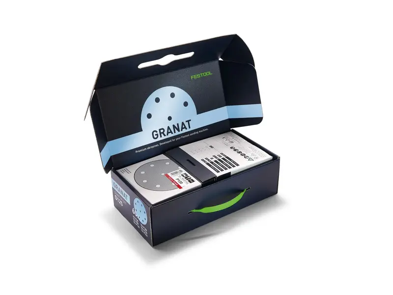 Festool D125 Gr-Set Granat 5-Inch Multi-Grit Sanding Disc Collection 1