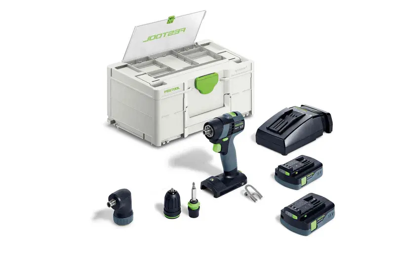 Festool Txs 18 Hpc 4.0 I-Set Cordless Drill Driver – Ergonomic High-Performance 1