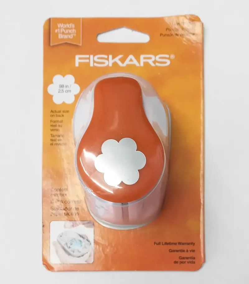 Fiskars Poppy Lever Punch – 0.96" (2.5 Cm) Round Hole, High-Leverage Design 1