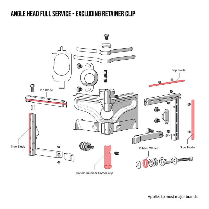 Full Angle Head Reconditioning Service – Bearings, Gears & Blades 1