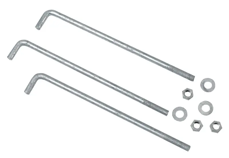 Galvanized Import Anchor Bolts – 50-Piece Box 1