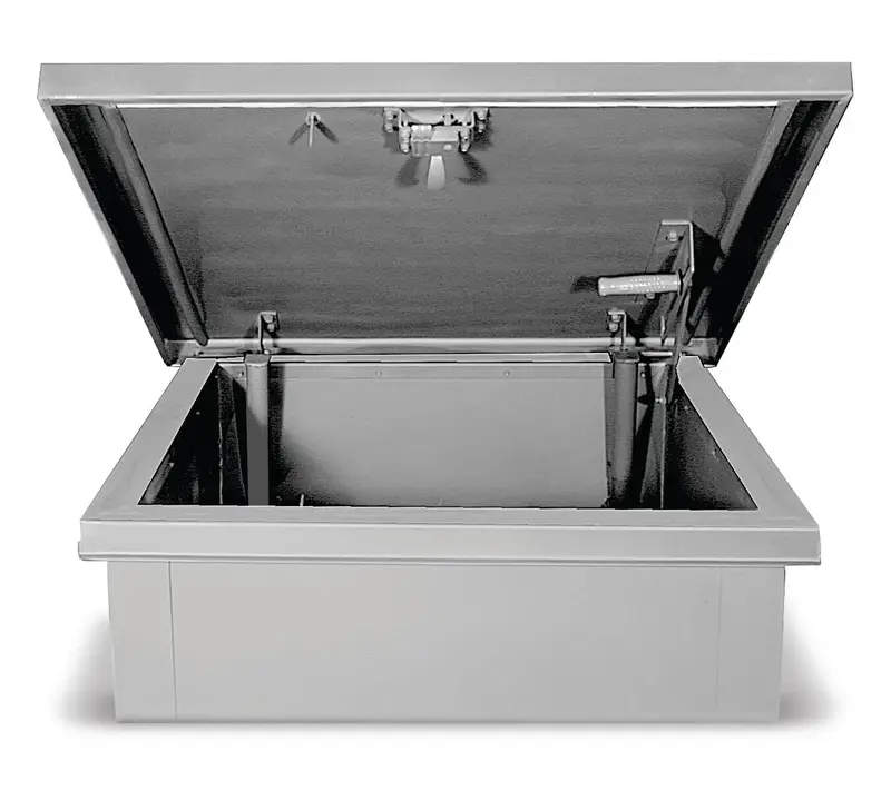 Galvanized Steel Roof Hatch For Corrosion Resistance 1