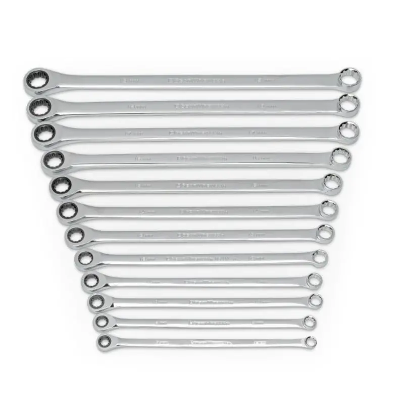 Gearwrench 12-Piece Xl Gearbox Double-Box Ratchet Wrench Set – 72-Tooth, 12-Point, Metric 1