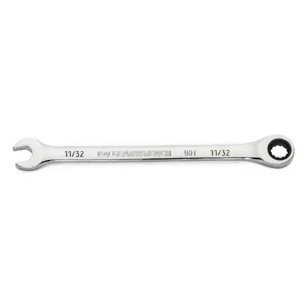 Gearwrench 86942 Precision 90° Ratcheting Wrench – 11/32" Size, Low-Profile Fit 1