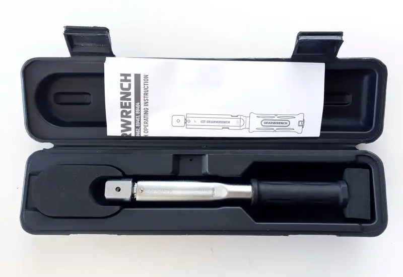 Gearwrench 9Mm–12Mm Interchangeable Head Torque Wrench – Preset 5–25 Nm (Model 89461) 1