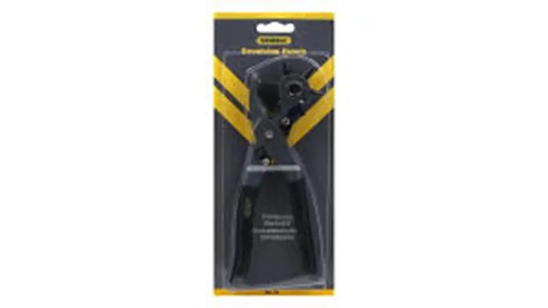 General Tools 72 Leather Punch – 6 Adjustable Hole Sizes For Leather & Rubber 1
