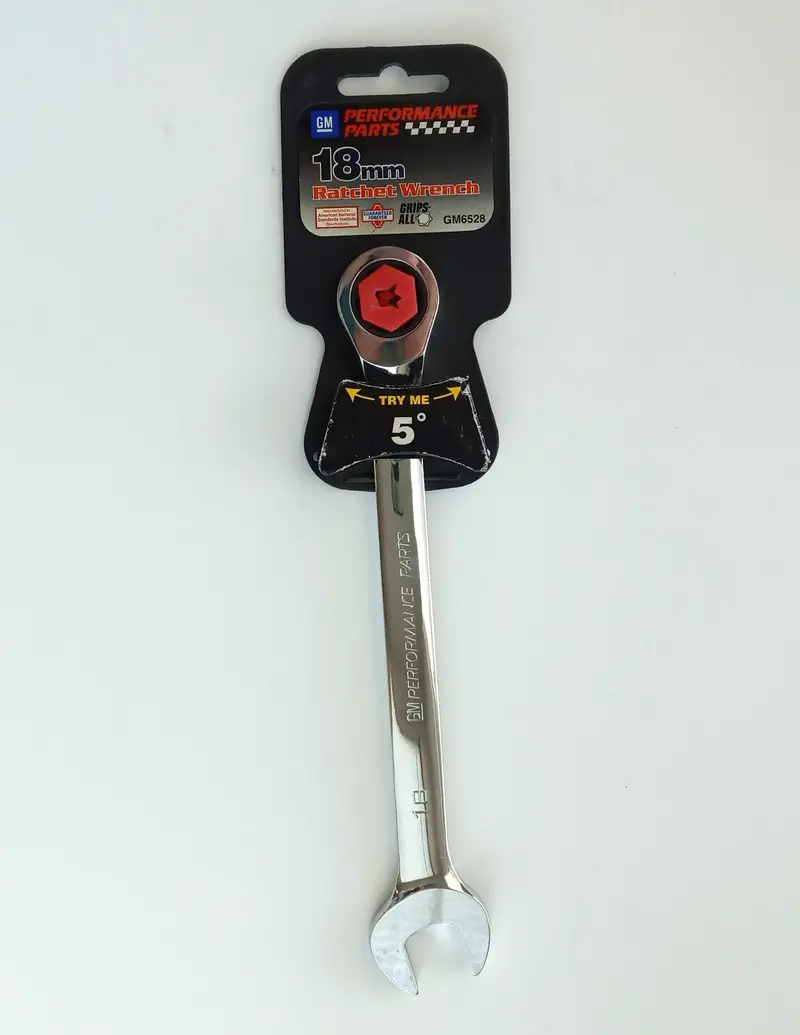 Goodwrench 18Mm Ratcheting Combination Wrench – Heavy-Duty Design 1