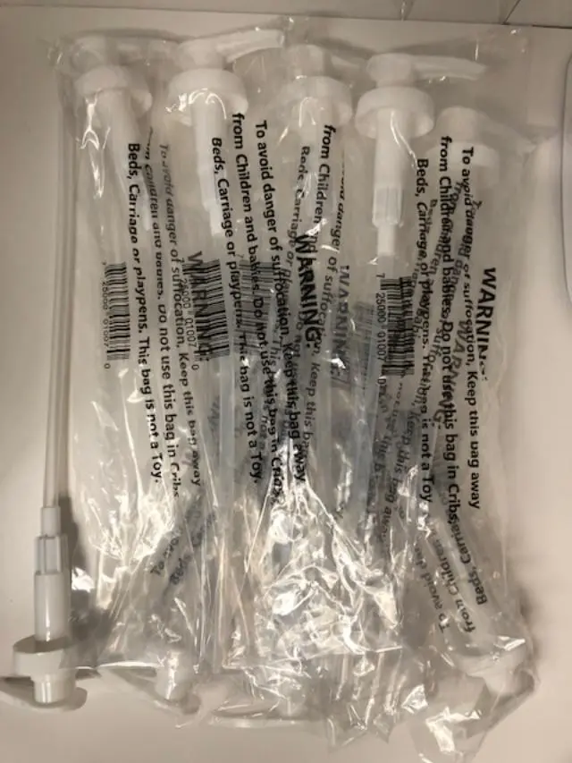 Heavy-Duty Dispensing Pump — 15 Ml (1/2 Oz), 38/400 Neck Size, 10-Pack For Gallon & Half-Gallon Bottles 1