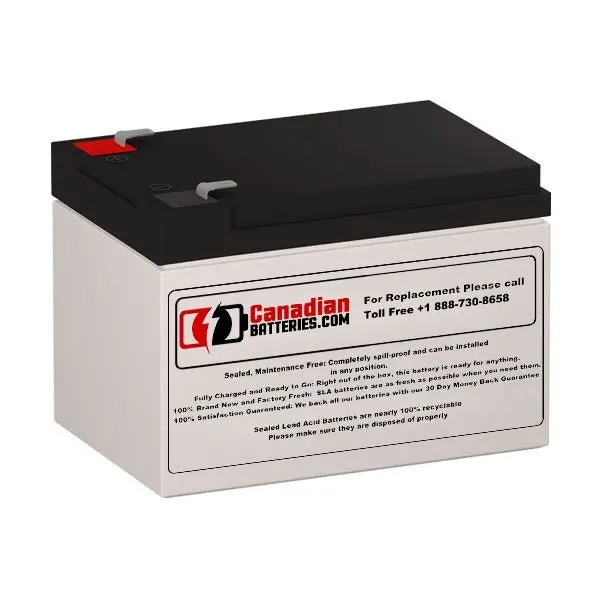 Himalaya 6Fm10A Backup Battery – 12V 12Ah Sla With F2 Terminals 1