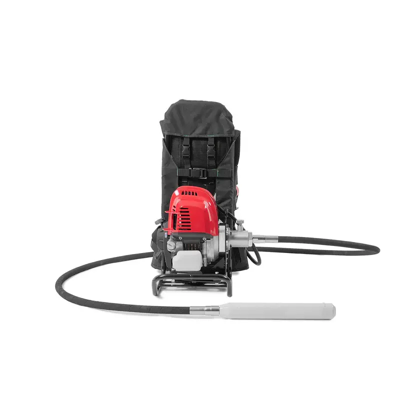 Honda-Powered Backpack Concrete Vibrator By Minnich 1