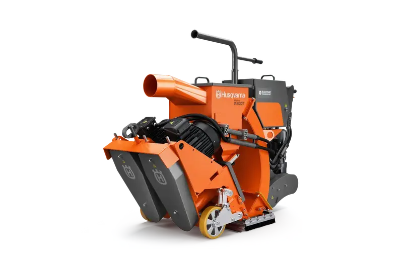 Husqvarna Blastrac 2-20Dt Dual-Head Shot Blaster For High-Output Concrete Stripping 1