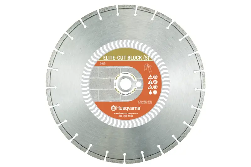 Husqvarna Elite-Cut Refractory Diamond Blade 1