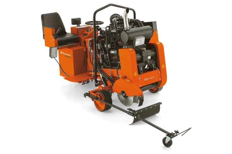 Husqvarna Rs 7400 D Ride-On Concrete Saw 1