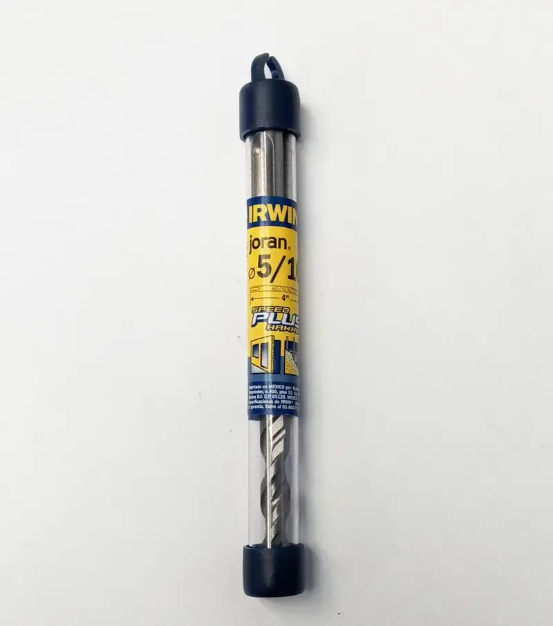 Irwin Speedplus Sds Plus Hammer Drill Bit – 5/16" X 4", Heavy-Duty Concrete Drilling 1