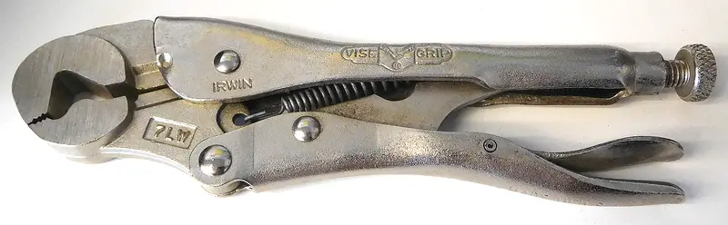 Irwin Vise-Grip 7" Locking Wrench – Heavy-Duty Adjustable Grip, Made In Usa 1