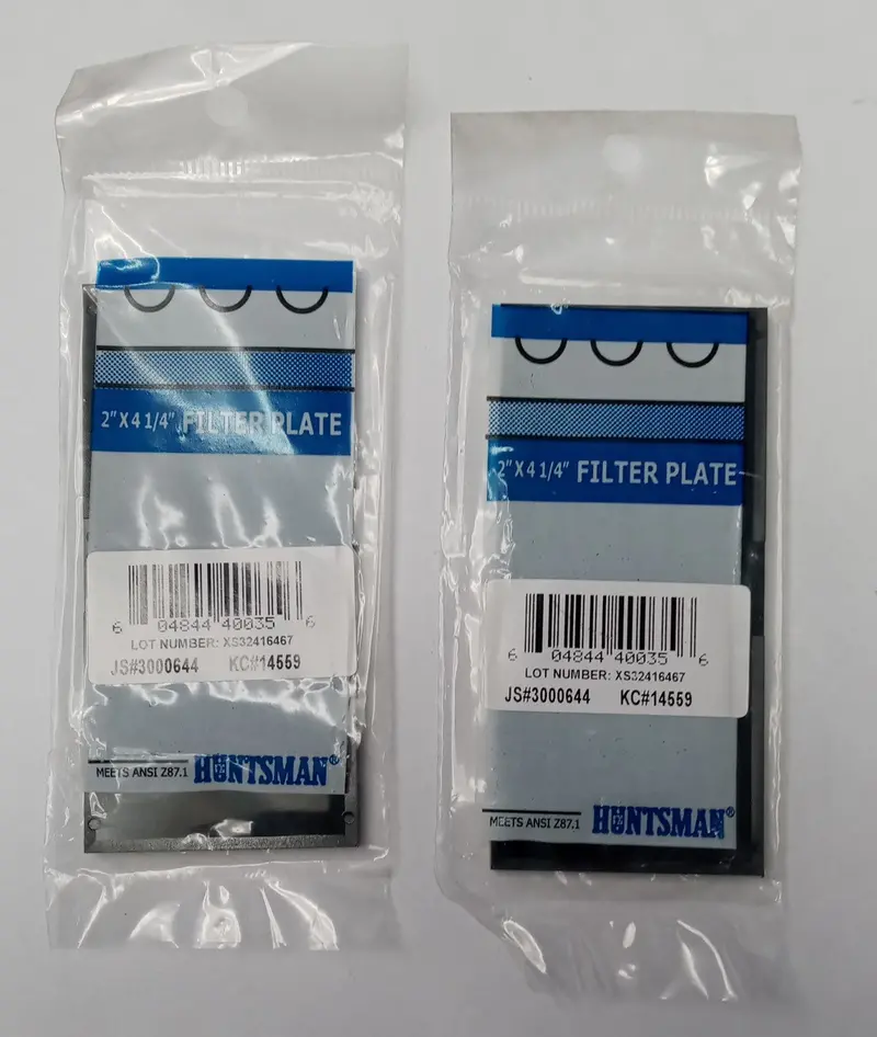 Jackson Safety 14559 Polycarbonate Welding Lens – 2" X 4.25", Shade-Filtered Plate, 2-Pack 1