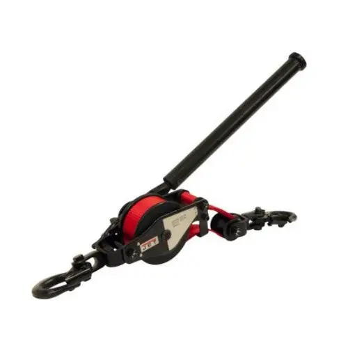 Jet Jws-4A Double-Pull Web Strap Hoist – 1-1/2 Ton Lifting Power 1