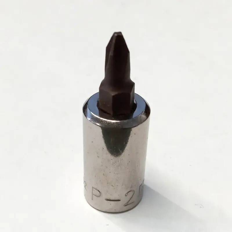 Kobalt 22462 Phillips #2 Bit Socket – 3/8" Drive, Usa-Made Fastening Tool 1