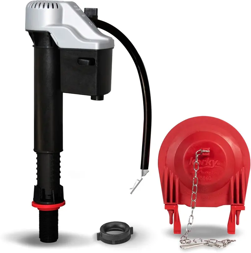 Korky 830Mp Quietfill Platinum Fill Valve With 3" Flapper – Easy Diy Install 1