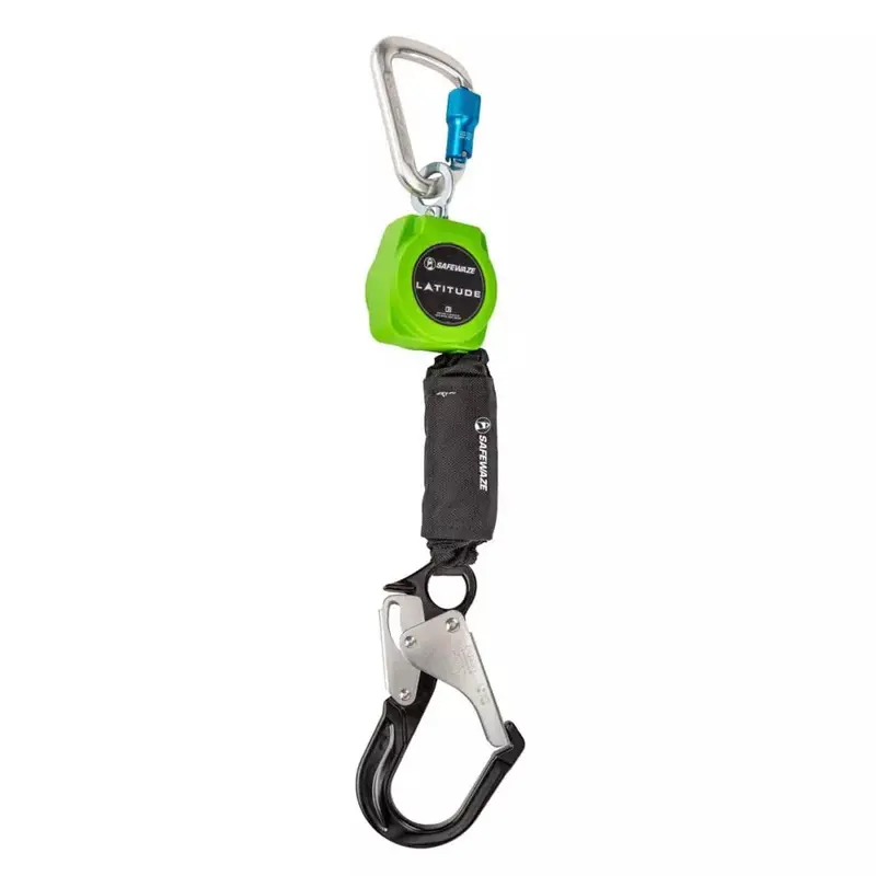 Latitude 6-Foot Single-Web Srl-P: Aluminum Carabiner & Hook 1