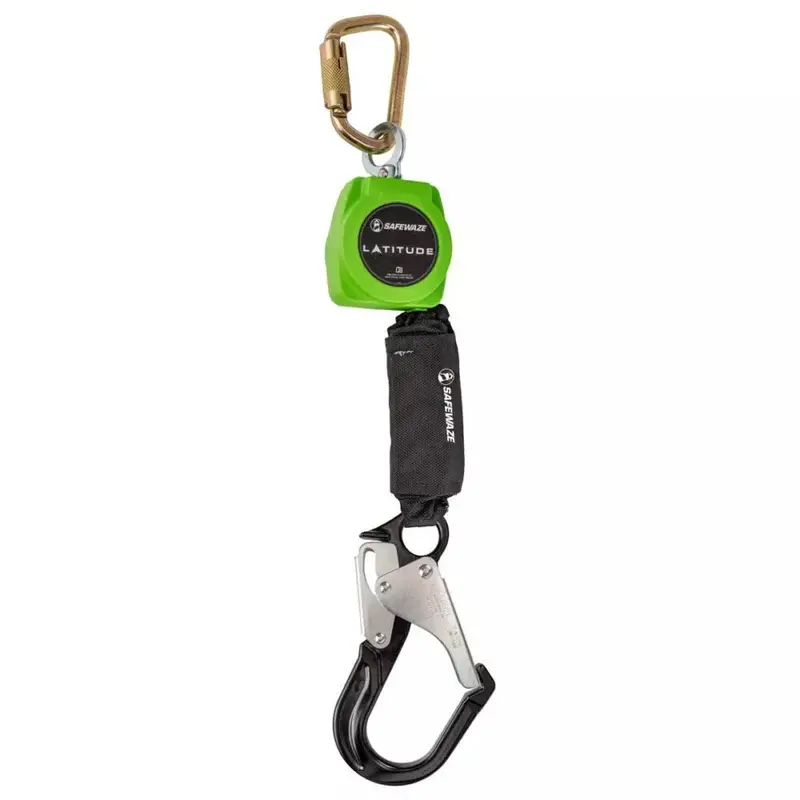 Latitude 6-Foot Single-Web Srl-P: Standard Carabiner & Hook 1