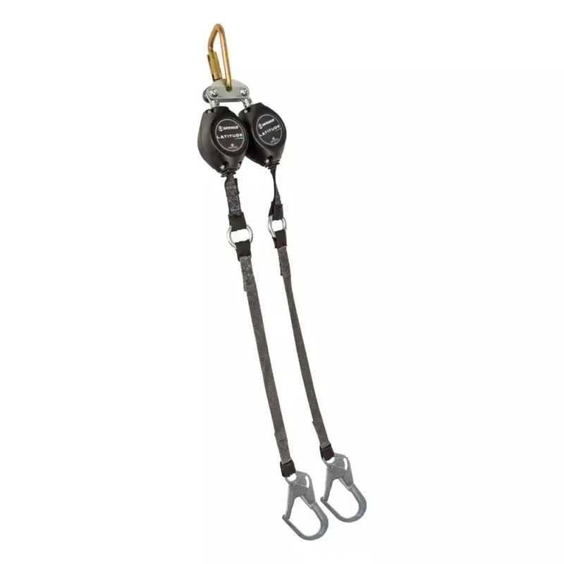 Latitude Hd 9-Foot Dual-Web Srl-P: Fs-Ex313 Connector, Carabiner & Hooks 1