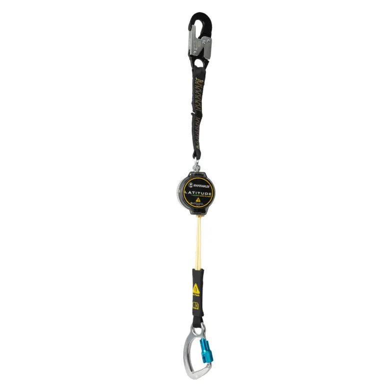 Latitude Pro Arc Flash 7-Foot Single-Web Srl-P With 13-Inch Aramid Extension, Aluminum Snap Hook, And Captive-Eye Carabiner 1