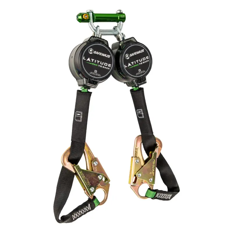 Latitude Pro Tie-Back 7-Foot Dual-Web Srl-P: Bwb Connector & 20-Inch Tie-Back Strap 1