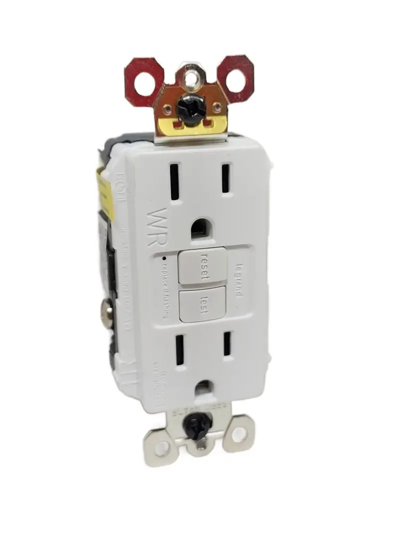 Legrand Weather-Resistant Gfci Duplex Outlet With Tamper Protection, 125Vac 15A 1