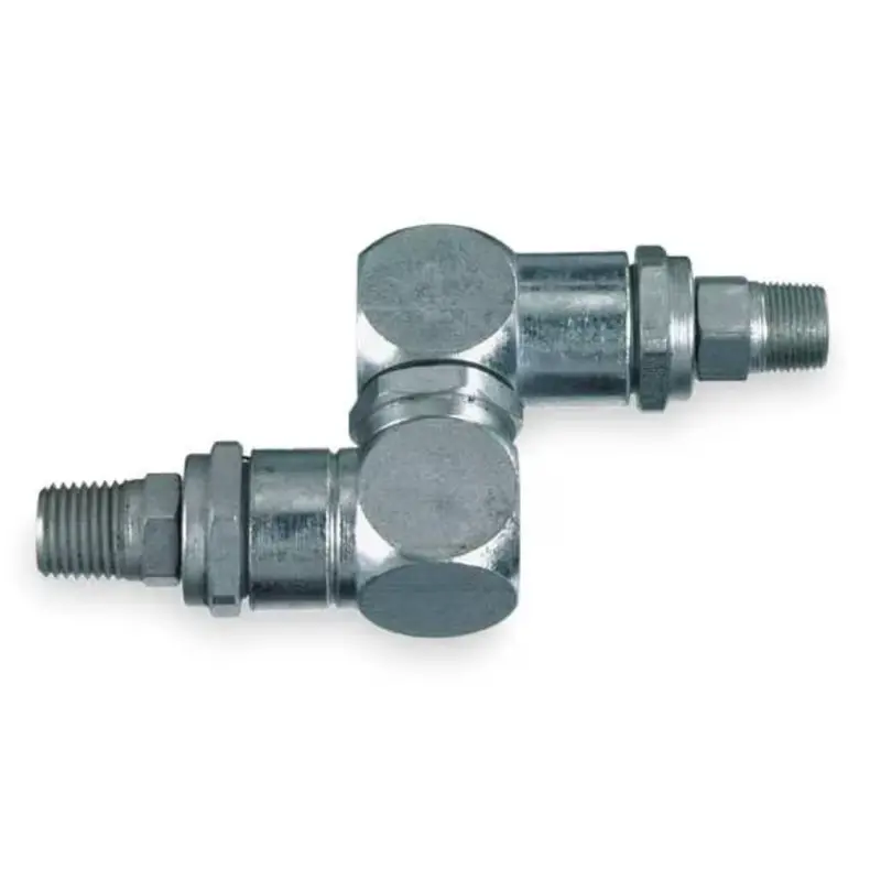 Lincoln 83594 High-Pressure Universal Swivel Fitting – Silver, 1000 Psi Max Rating 1