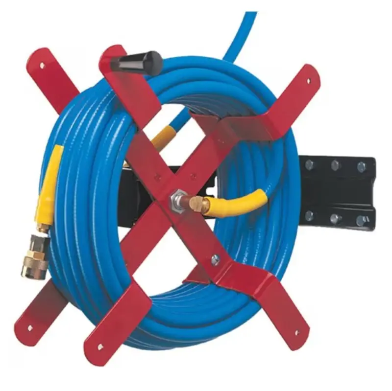 Lisle 50350 Side Winder Air Hose Reel With Wall-Mount Design And Auto-Retract 1