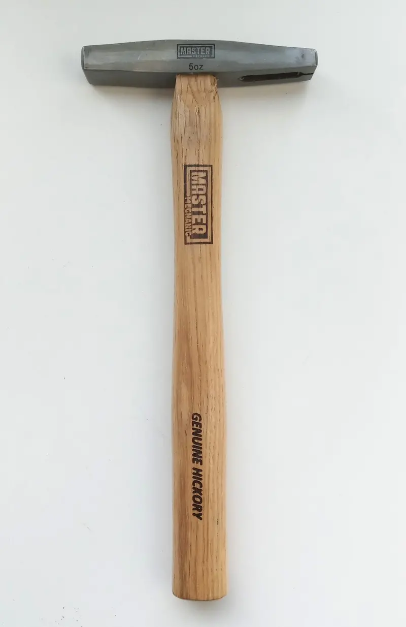 Master Mechanic 5 Oz Polished Tack Hammer — Hickory Handle For Fine Fastening (216639) 1
