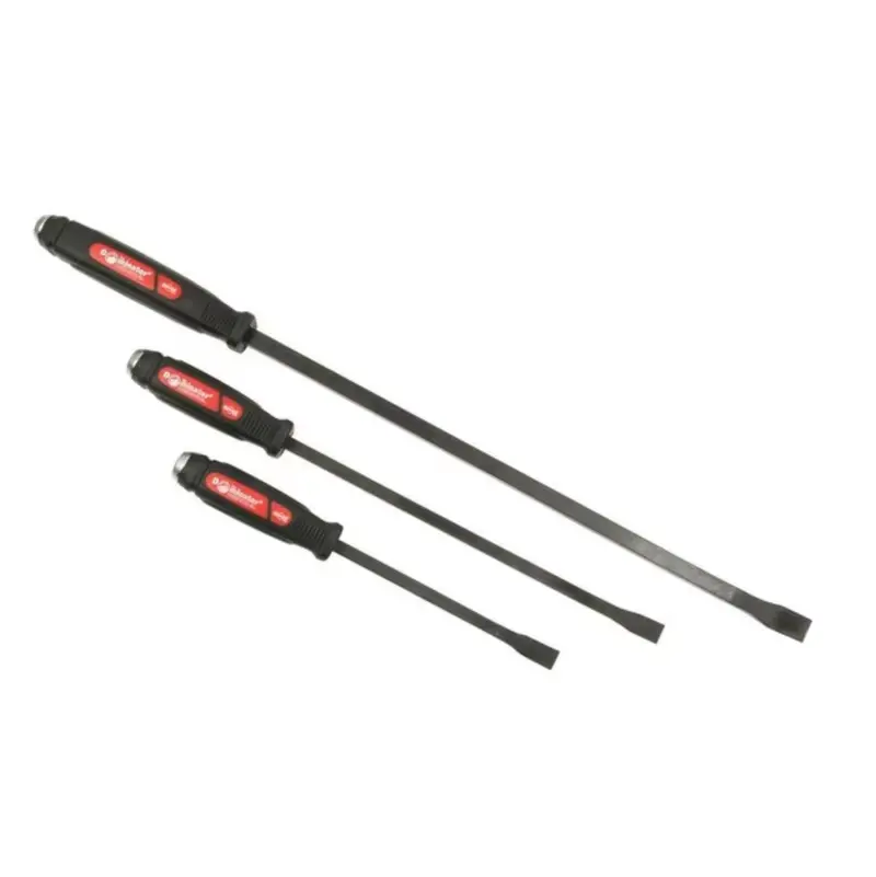 Mayhew 61355 Dominator Curved Pry Bar Set – 3-Piece Heavy-Duty Leverage Kit 1