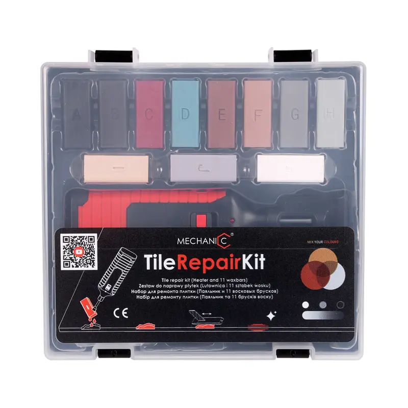 Mechanic Tile Repair Kit – All-In-One Restoration Solution For Cracked Or Damaged Tiles 1