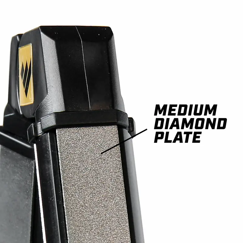 Medium-Grit Diamond Sharpening Plate With Fixed Angle System 1