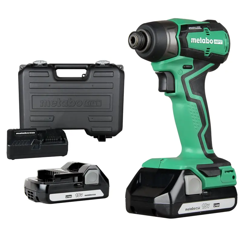Metabo Hpt Wh18Ddx 18V Subcompact Brushless Impact Driver Kit 1
