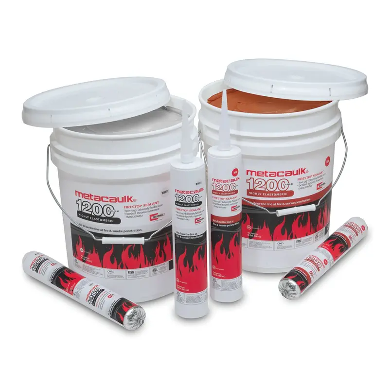Metacaulk 1200 Firestop Sealant – Fast-Curing, Astm E814 Rated 1